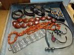 Lot vintage sieraden, Verzenden, Overige materialen, Overige typen, Met edelsteen