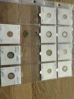 11 dubbeltjes Nederlans Indië, Postzegels en Munten, Munten | Nederland, Ophalen, Setje, Zilver, 10 cent