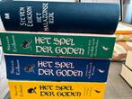 Deel 1 t/m 4 van de serie het spel der goden, Steven Erikson, Ophalen of Verzenden, Gelezen