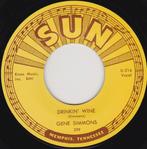 Gene Simmons - Drinkin' Wine 7" ( rockabilly), Cd's en Dvd's, Vinyl Singles, 7 inch, Single, Ophalen of Verzenden, Pop
