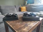 Playstation 4 + controllers en spellen, Ophalen, Zo goed als nieuw, Met 2 controllers, Slim