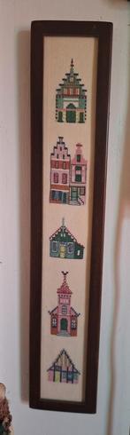 Klein borduurwerk ingelijst, Ophalen of Verzenden, Gebruikt, Overige typen