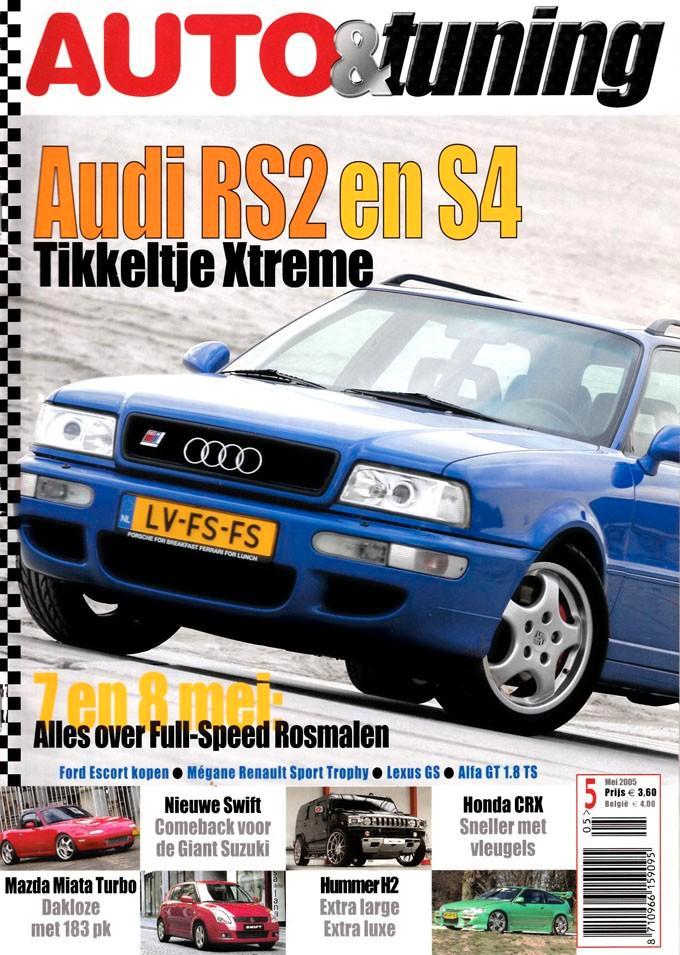 Auto & Tuning 5 2005 : Audi RS2 / RS4 - Mazda MX5 - Lexus GS, Boeken, Auto's | Folders en Tijdschriften, Gelezen, Algemeen, Ophalen of Verzenden