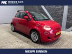 Fiat 500 C RED 42 kWh | Stoelverwarming | Keyless | Android, Stof, Gebruikt, Cabriolet, 4 stoelen