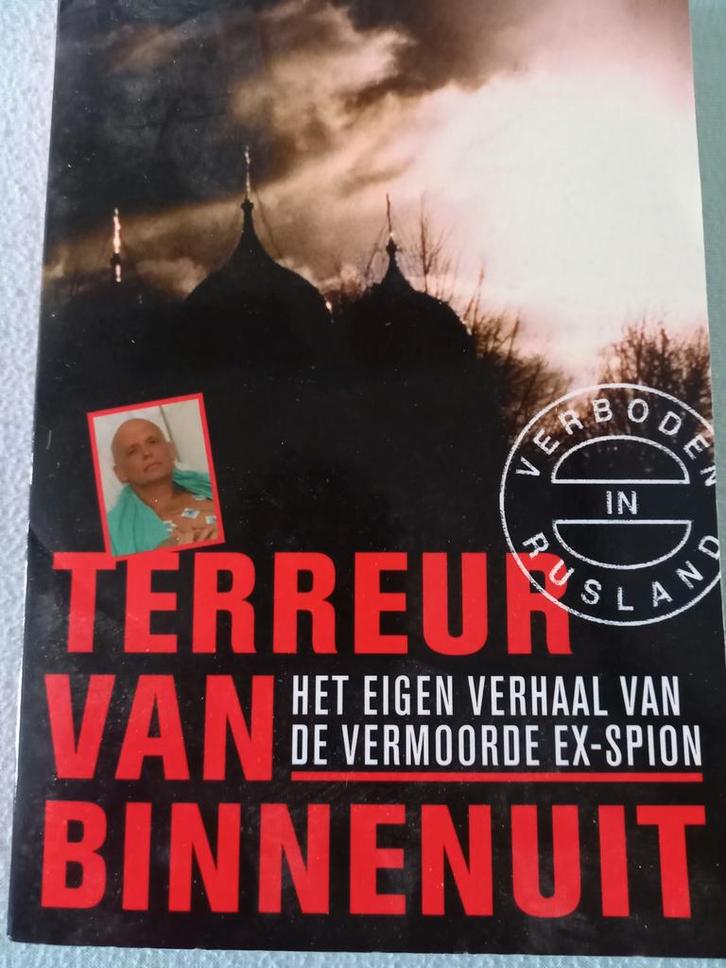 Nieuw terreur van binnenuit, alexander Litvinenko, Boeken, Biografieën, Nieuw, Ophalen of Verzenden