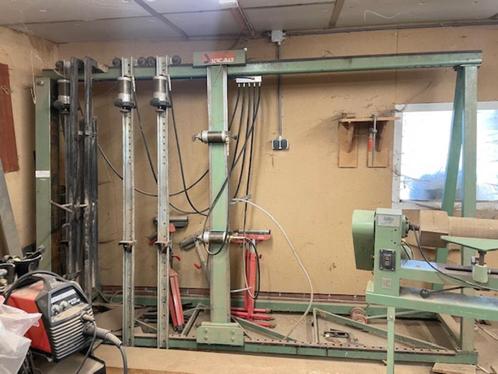 Pneumatische opsluitbank / lijmpers voor meubelmaker!, Doe-het-zelf en Verbouw, Gereedschap | Handgereedschap, Gebruikt, Ophalen of Verzenden
