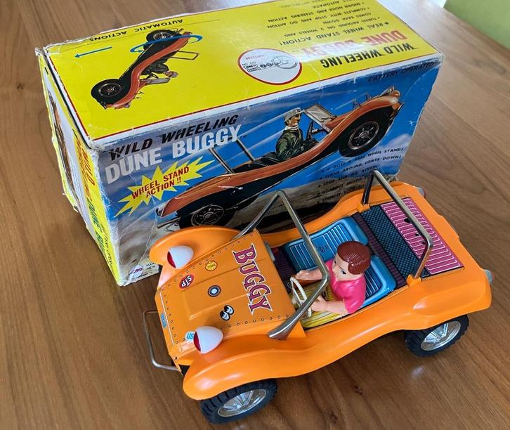 Wild wheeling Dune buggy - Mego Corp * met Box, Hobby en Vrije tijd, Modelauto's | 1:18, Gebruikt, Auto, Overige merken, Ophalen of Verzenden