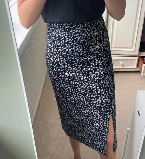 Rok met split van Even & Odd maat S, Kleding | Dames, Rokken, Zo goed als nieuw, Zwart, Onder de knie, Ophalen of Verzenden
