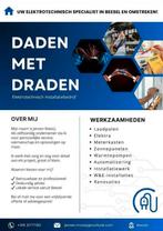 Elektricien / allround klusjesman, Ophalen of Verzenden