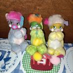 3 mini Popples knuffeltjes Otto Simon 11 cm knijp popje, Kinderen en Baby's, Speelgoed | Knuffels en Pluche, Ophalen of Verzenden