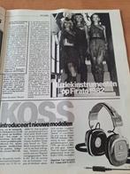 Rits 1982 Babe Toon Hermans Jaap Eggermont Liane Engeman, Verzamelen, Tijdschriften, Kranten en Knipsels, Verzenden, 1980 tot heden