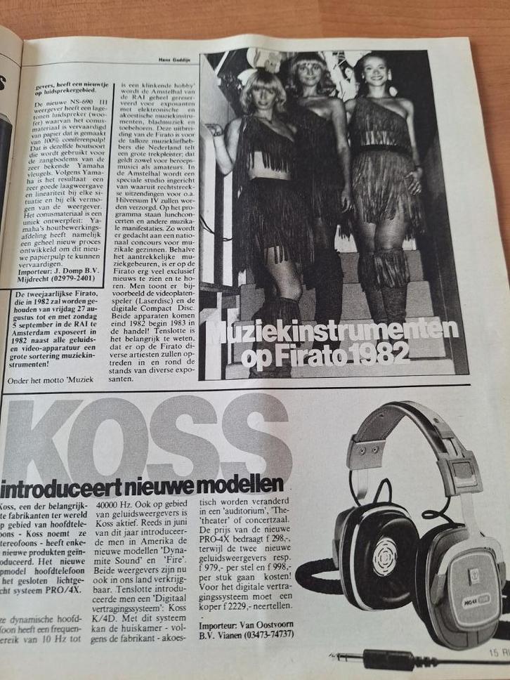 Rits 1982 Babe Toon Hermans Jaap Eggermont Liane Engeman, Verzamelen, Tijdschriften, Kranten en Knipsels, Tijdschrift, Nederland