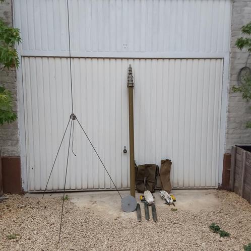 Uitschuifbare mast compleet met alle optie, Telecommunicatie, Antennes en Masten, Zo goed als nieuw, Mast, Ophalen of Verzenden