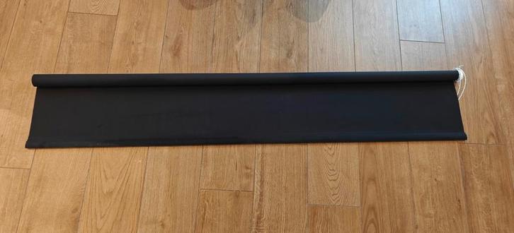 Zwart Verduisterend Rolgordijn, Huis en Inrichting, Stoffering | Gordijnen en Lamellen, Zo goed als nieuw, 100 tot 150 cm, 150 tot 200 cm