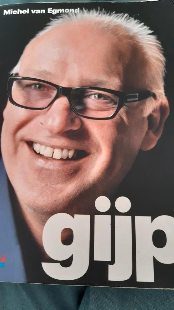 Michel van Egmond - Gijp, Boeken, Sportboeken, Gelezen, Balsport, Ophalen of Verzenden