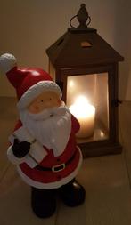 Living Art Kerstbeeld Kerstman - 37,5 cm, Overige materialen, 25 tot 50 cm, Ophalen of Verzenden, Zo goed als nieuw