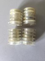 20 rolletjes nylon rijgdraad van ieder 15meter, Ophalen of Verzenden, Nieuw, Kraal
