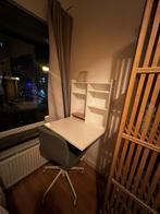 WANDBUREAU IKEA NORBERG ZO GOED ALS NIEUW, Ophalen, In hoogte verstelbaar, Nieuw, Bureau