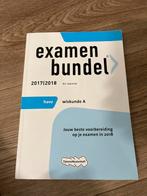 Examenbundel Wiskunde A HAVO 2017/2018, Ophalen of Verzenden, Zo goed als nieuw, HAVO, Wiskunde A