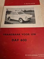 Vraagbaak Daf 600 éérste typen Daf personen wagens izgst, Auto diversen, Handleidingen en Instructieboekjes, Ophalen of Verzenden
