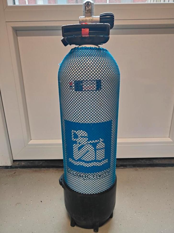 Duikfles 10 Liter / 200 bar, Watersport en Boten, Duiken, Zo goed als nieuw, Duikfles, Ophalen
