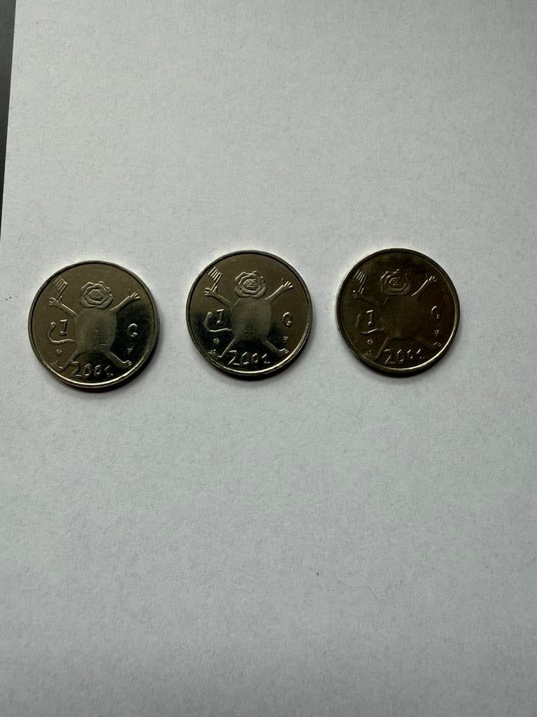 1 gulden 2001 Loeki, Postzegels en Munten, Munten | Nederland, Verzenden, Koningin Beatrix, 1 gulden