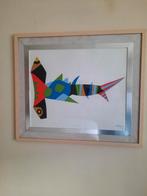César Manrique fish gesigneerd, Ophalen