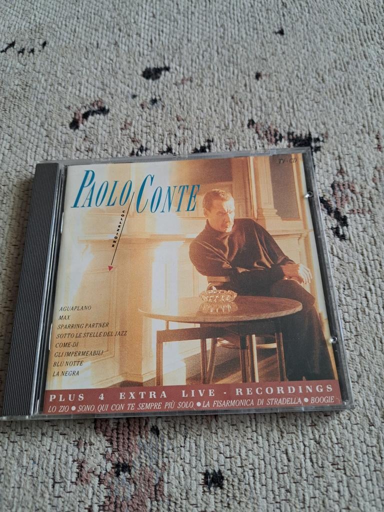 Paolo Conte - CD - Zo goed als nieuw, Ophalen of Verzenden, Zo goed als nieuw