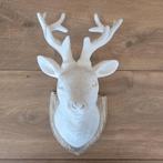 Hertenkop trofee.  30 cm hoog, 17 cm breed en 13 cm diep., Onbekend, Ophalen of Verzenden, Zo goed als nieuw, Onbekend
