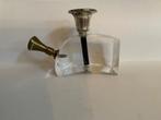 Prachtige design kandelaar. Van perspex met vintage details, Ophalen