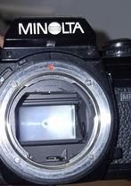 Minolta X-700 set – Topstaat, 3 lenzen, professionele tas, Audio, Tv en Foto, Fotocamera's Analoog, Ophalen of Verzenden, Gebruikt