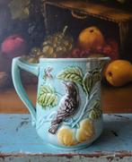 Blauw FRANS barbotinekannetje merel Toen was geluk, Ophalen of Verzenden