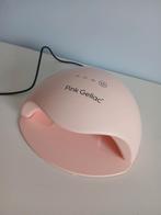 Pink gellac UV lamp en nagellakset, Ophalen, Zo goed als nieuw, Handen en Nagels