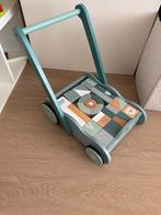 Loopwagen Little Dutch blauw, Kinderen en Baby's, Speelgoed | Houten speelgoed, Ophalen of Verzenden
