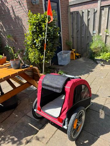 TRIXIE Hondenfietskar voor de fiets, opvouwbare, met remmen beschikbaar voor biedingen