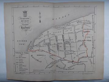 10 / Het Bildt Friesland Zeldzame litho uit 1861 beschikbaar voor biedingen