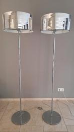 2 staande designlampen van Prandina, model CPL F7, Huis en Inrichting, Lampen | Vloerlampen, Ophalen, Modern design, Zo goed als nieuw