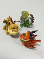 How To Train Your Dragon Set van 3 Speelgoed Draken Figuren, Ophalen of Verzenden, Zo goed als nieuw, H, H