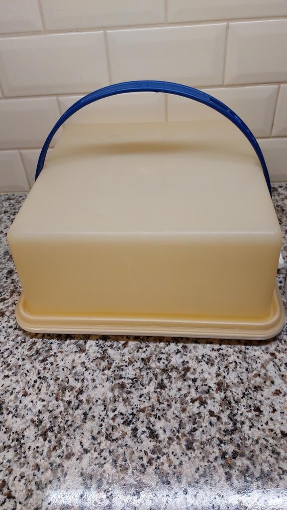 Tupperware vintage taartdoos 3 delig, Huis en Inrichting, Keuken | Tupperware, Ophalen of Verzenden, Overige typen