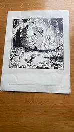 Marten Toonder - Prent met Tom Poes en Bommel uit 1977, Eén stripboek, Ophalen of Verzenden, Gelezen