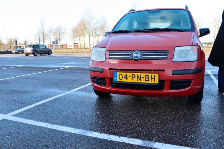 Fiat Panda 1.2 2004 Rood, Auto's, Fiat, Particulier, Panda, Benzine, C, Hatchback, Handgeschakeld, Origineel Nederlands, Rood