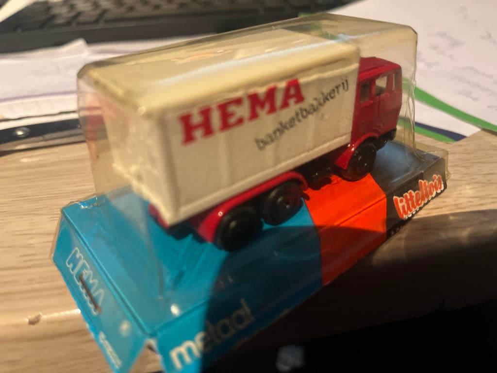 Efsi Mercedes HEMA Banketbakkerij Modelauto Nieuw in Verpakk, Efsi, C, Nieuw, Ophalen of Verzenden