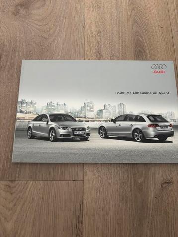 Folder Audi A4 limousine en Avant 2008 beschikbaar voor biedingen