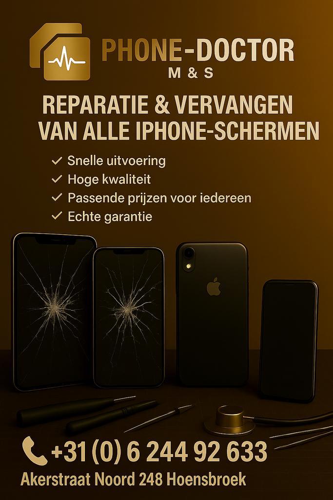 iPhone scherm kapot?, Computers en Software, Pc speakers, Zo goed als nieuw, Ophalen of Verzenden