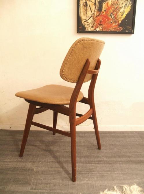 Jaren 50 stoel vintage mid century design, Huis en Inrichting, Stoelen, Gebruikt, Eén, Ophalen