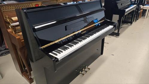 Hoogglans zwarte Kemble piano! Met omruilgarantie!, Muziek en Instrumenten, Piano's, Zo goed als nieuw, Zwart, Hoogglans, Ophalen