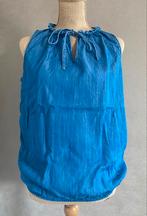 Superleuke zomertop denim/ jeans EDC mt M, Ophalen of Verzenden, Zo goed als nieuw, Blauw, Zonder mouw