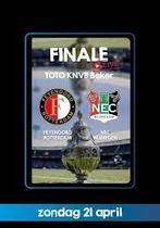 Feyenoord NEC Bekerfinale 2 tickets VAK O aangeboden, Tickets en Kaartjes, Overige Tickets en Kaartjes, Twee personen