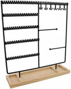 Sieraden display op houten voet zwart, Ophalen of Verzenden, Nieuw, Overige typen