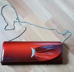 Rode lak hand- & schoudertas, Sieraden, Tassen en Uiterlijk, Portemonnees, Ophalen, Zo goed als nieuw, Rood